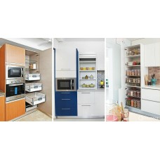 Kitchen storage wall cabinet